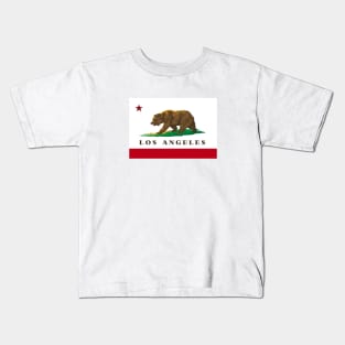 Los Angeles City Flag Kids T-Shirt